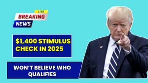 $1,400 Stimulus Check in 2025? You Won’t Believe Who Qualifies